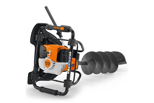 Trivella Stihl BT 131 con punta da 100 mm Trivella Stihl BT 131 con punta da 100 mm