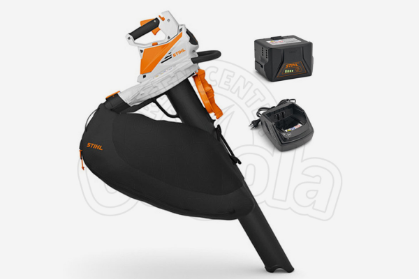 Soffiatore - aspiratore - tritatore a batteria Stihl SHA 56 - con batteria AK 20 e caricatore AL 101 Soffiatore - aspiratore - tritatore a batteria Stihl SHA 56 - con batteria AK 20 e caricatore AL 101