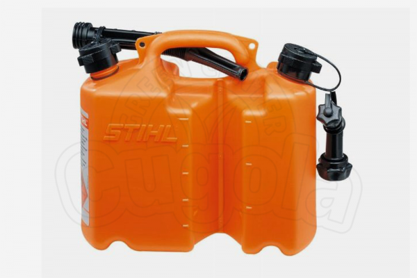 Tanica combinata Stihl 5 lt. carburante + 3 lt. olio catena Tanica combinata Stihl 5 lt. carburante + 3 lt. olio catena