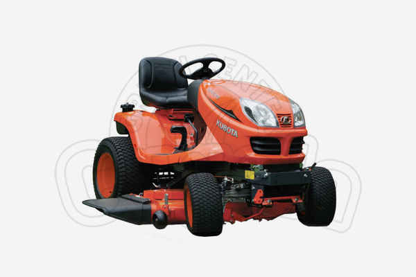 Trattore Kubota GR 2120 con scarico laterale Trattore Kubota GR 2120 con scarico laterale