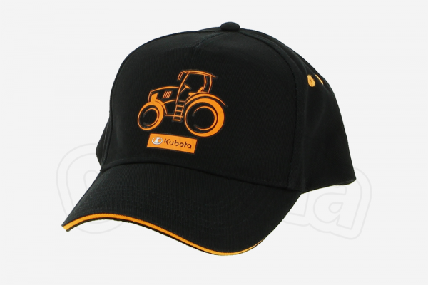CAPPELLO KUBOTA CON TRATTORE ARANCIO CAPPELLO KUBOTA CON TRATTORE ARANCIO