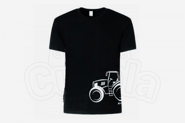 T-SHIRT KUBOTA CON TRATTORE BIANCO T-SHIRT KUBOTA CON TRATTORE BIANCO