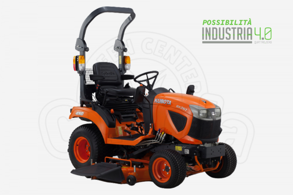 Trattorini Kubota BX 231-261 - PRONTA CONSEGNA - POSSIBILITÀ INDUSTRIA 4.0 Trattorini Kubota BX 231-261 - PRONTA CONSEGNA - POSSIBILITÀ INDUSTRIA 4.0