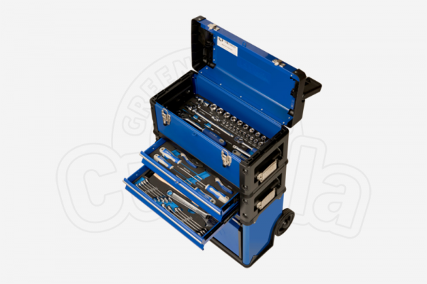 CONTENITORE PORTAUTENSILI A 3 COMPONENTI CON 102 PEZZI CONTENITORE PORTAUTENSILI A 3 COMPONENTI CON 102 PEZZI