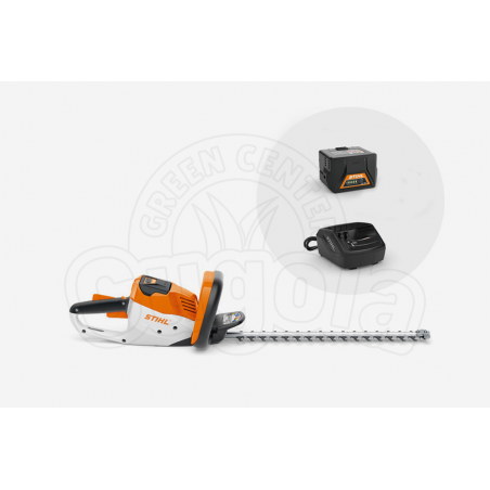 TOSASIEPI A BATTERIA STIHL HSA 56 CM. 45 CON AK 10 E AL 101 TOSASIEPI A BATTERIA STIHL HSA 56 CM. 45 CON AK 10 E AL 101