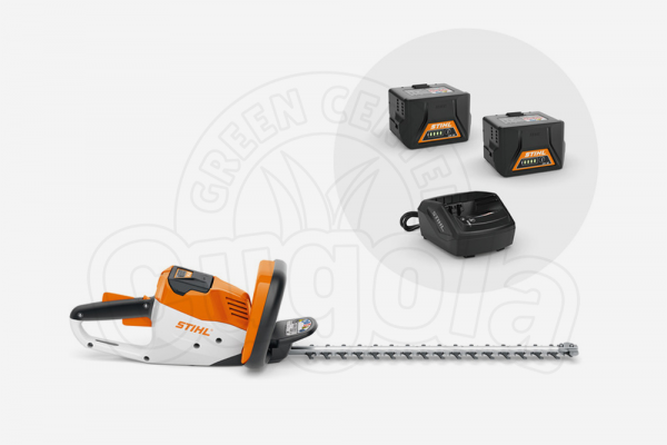 TOSASIEPI A BATTERIA STIHL HSA 56 CM. 45 CON 2 batterie AK 10 E AL 101 TOSASIEPI A BATTERIA STIHL HSA 56 CM. 45 CON 2 batterie AK 10 E AL 101
