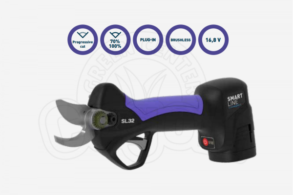 FORBICE ELETTRICA con batteria plug-in CAMPAGNOLA SL 32 FORBICE ELETTRICA con batteria plug-in CAMPAGNOLA SL 32
