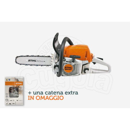 Motosega a scoppio Stihl MS 231 .325" - cm. 40 Motosega a scoppio Stihl MS 231 .325" - cm. 40