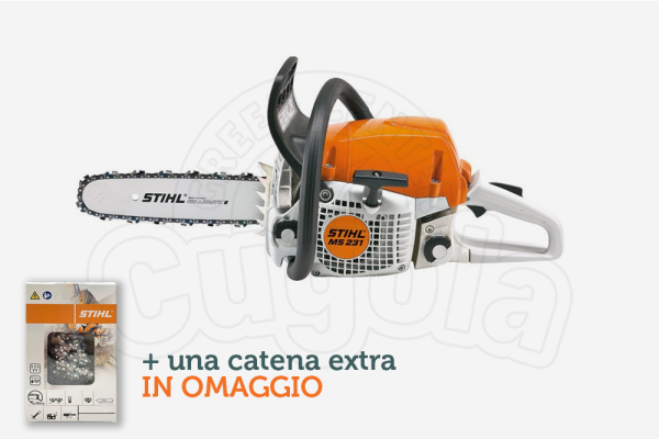 Motosega a scoppio Stihl MS 231 .325" - cm. 40
