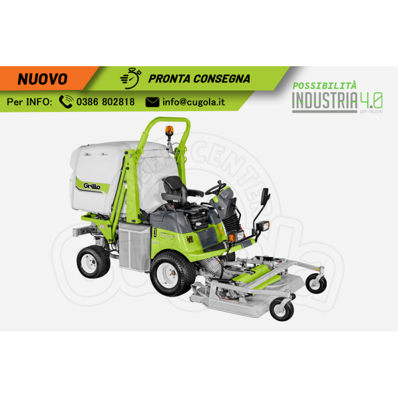 Trattorino frontale Grillo FD 2200 TS 4WD da cm 180 - PRONTA CONSEGNA