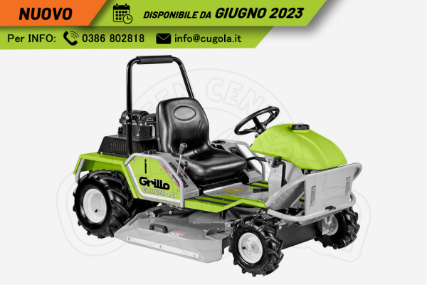 Trinciaerba Grillo Climber 9.27 - Disponibile da GIUGNO 2023 Trinciaerba Grillo Climber 9.27 - Disponibile da GIUGNO 2023