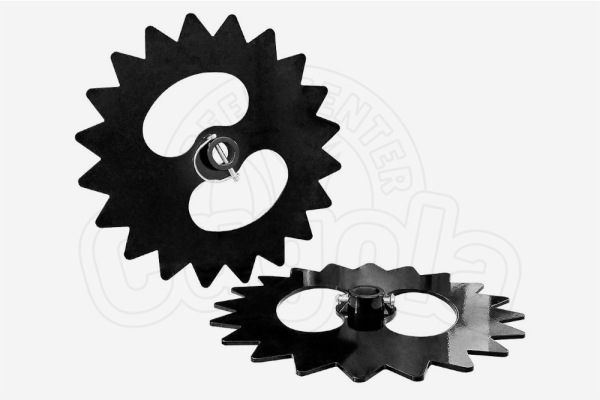 Dischi dentati antideriva in acciaio per decespugliatore Grillo HWT 700 Supertrac Dischi dentati antideriva in acciaio per decespugliatore Grillo HWT 700 Supertrac